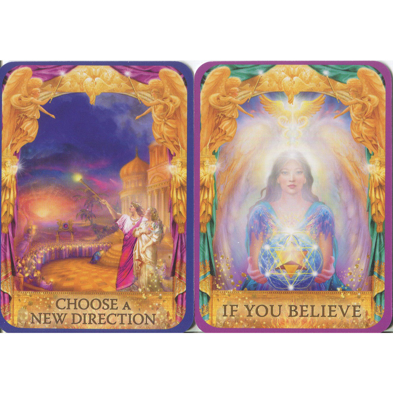 Angel answers oracle cards