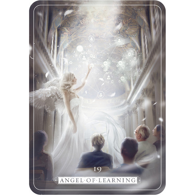 Guardian angel oracle card