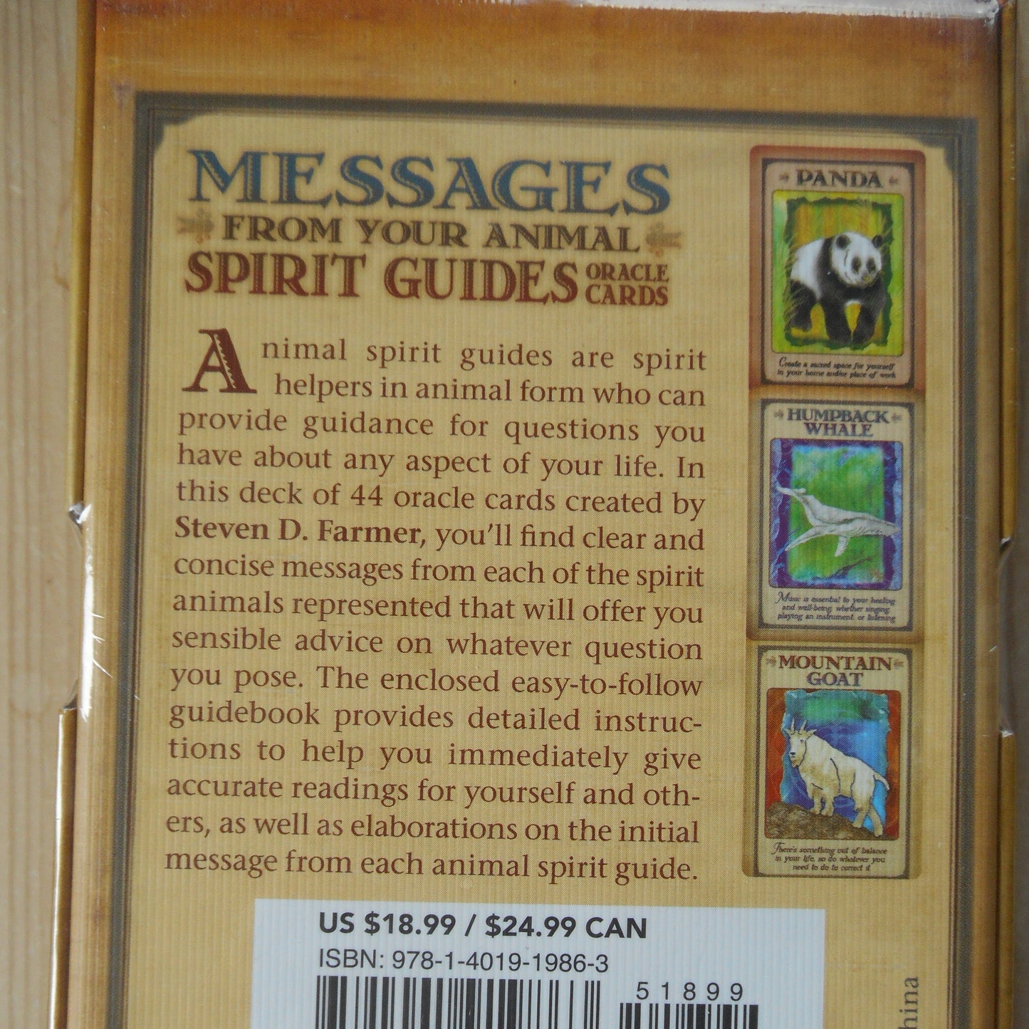 Messages from your animal spirit guide oracle cards