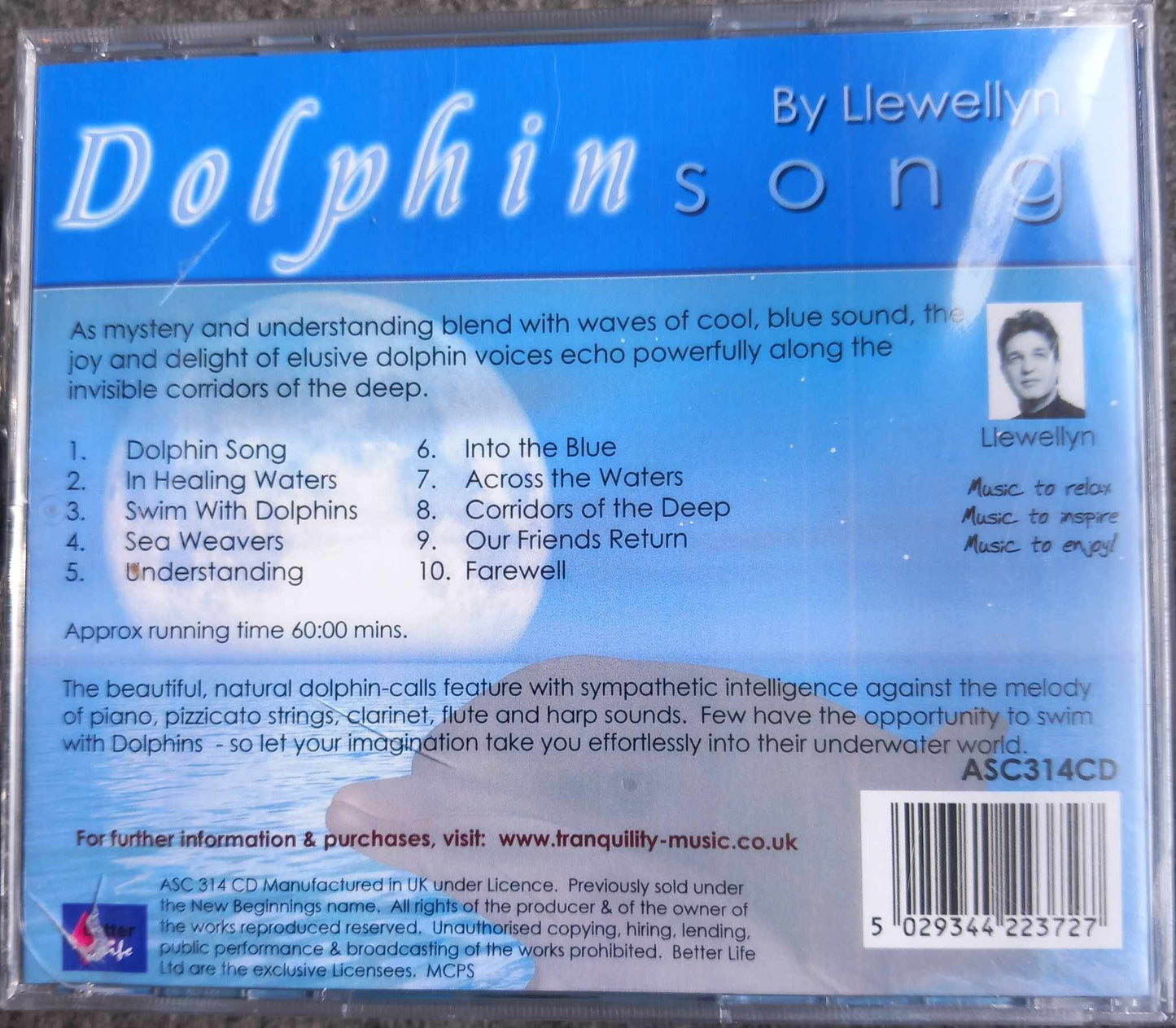 Delfin song. Cd by Llewellyn