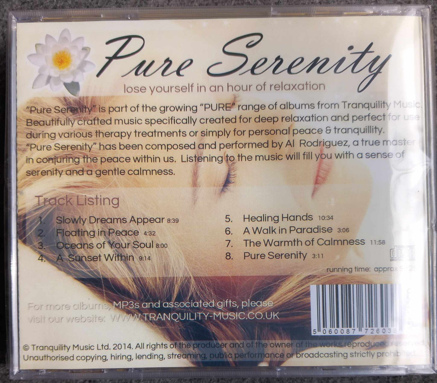 Pure serenity. Cd by Al Rodriguez