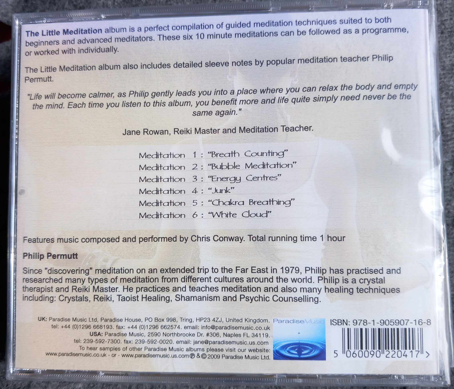 The little meditation album. Cd by Philip Permutt