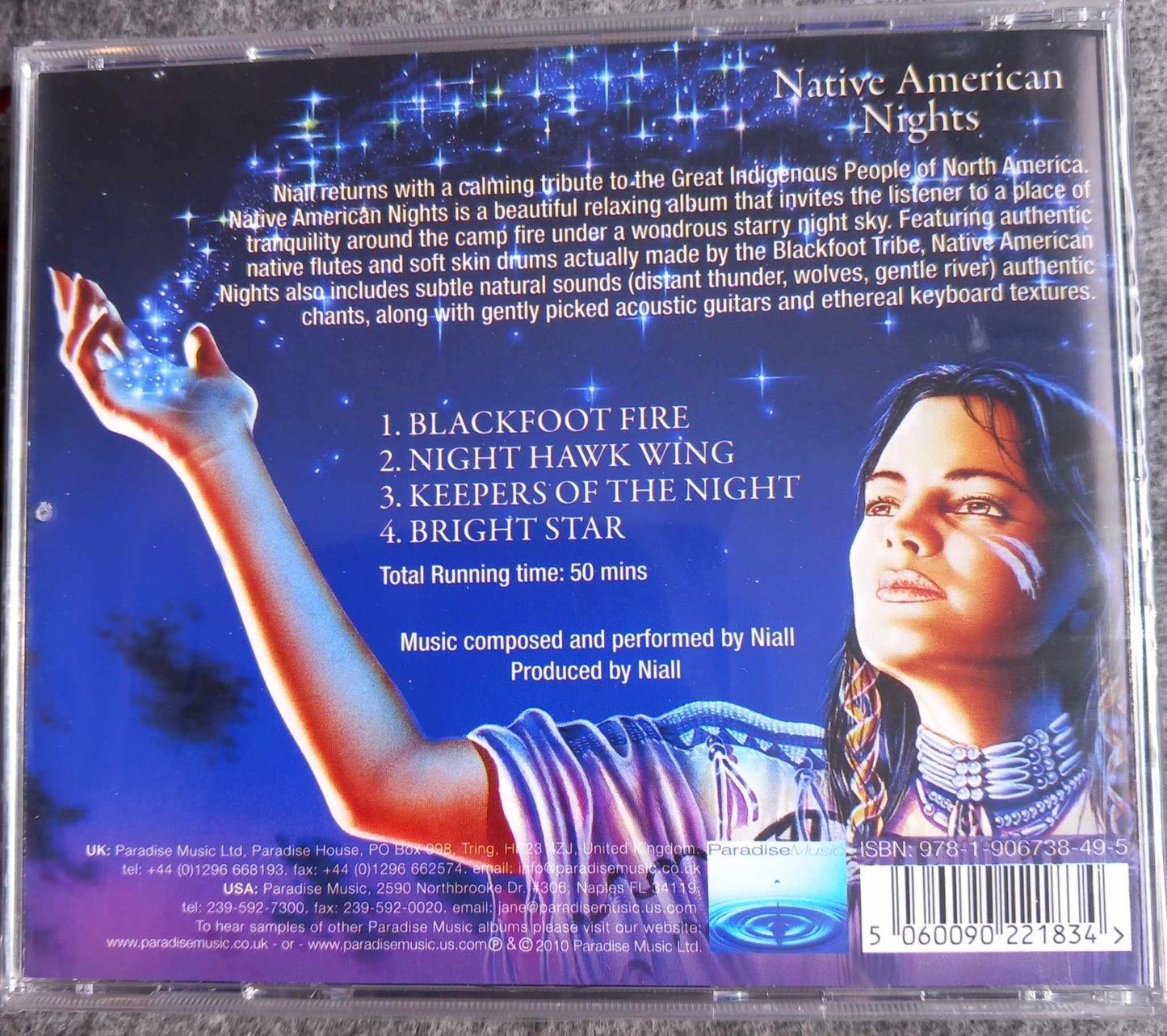 Native American Nights by Niall. Cd