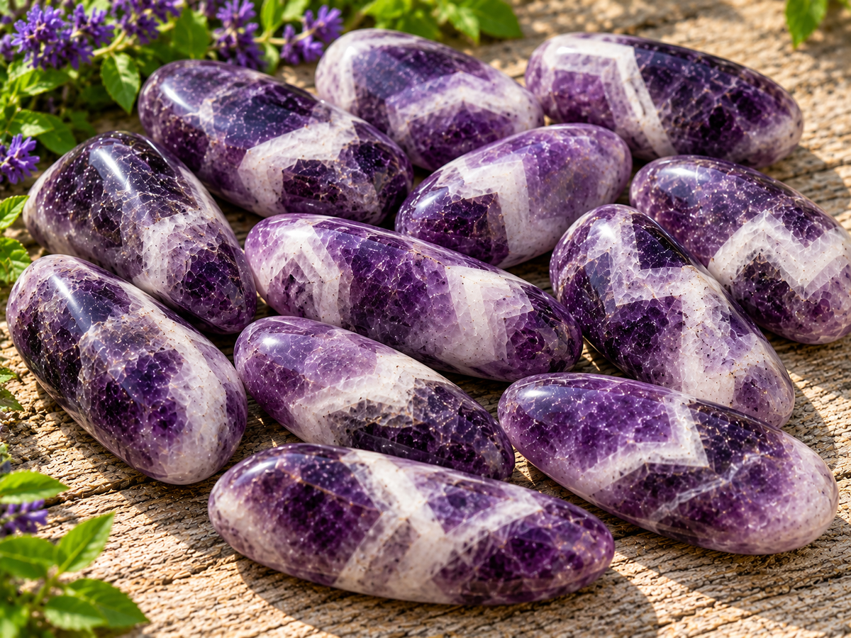 Chevron-ametyst / Chevron Amethyst / Dream Amethyst