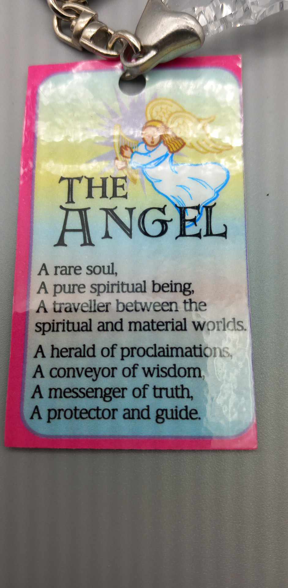 Guardian angel key holder. Engel nøkkelholder