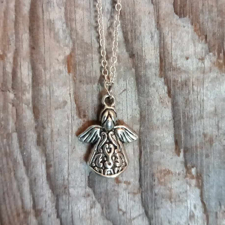 Miniengel annheng i metall