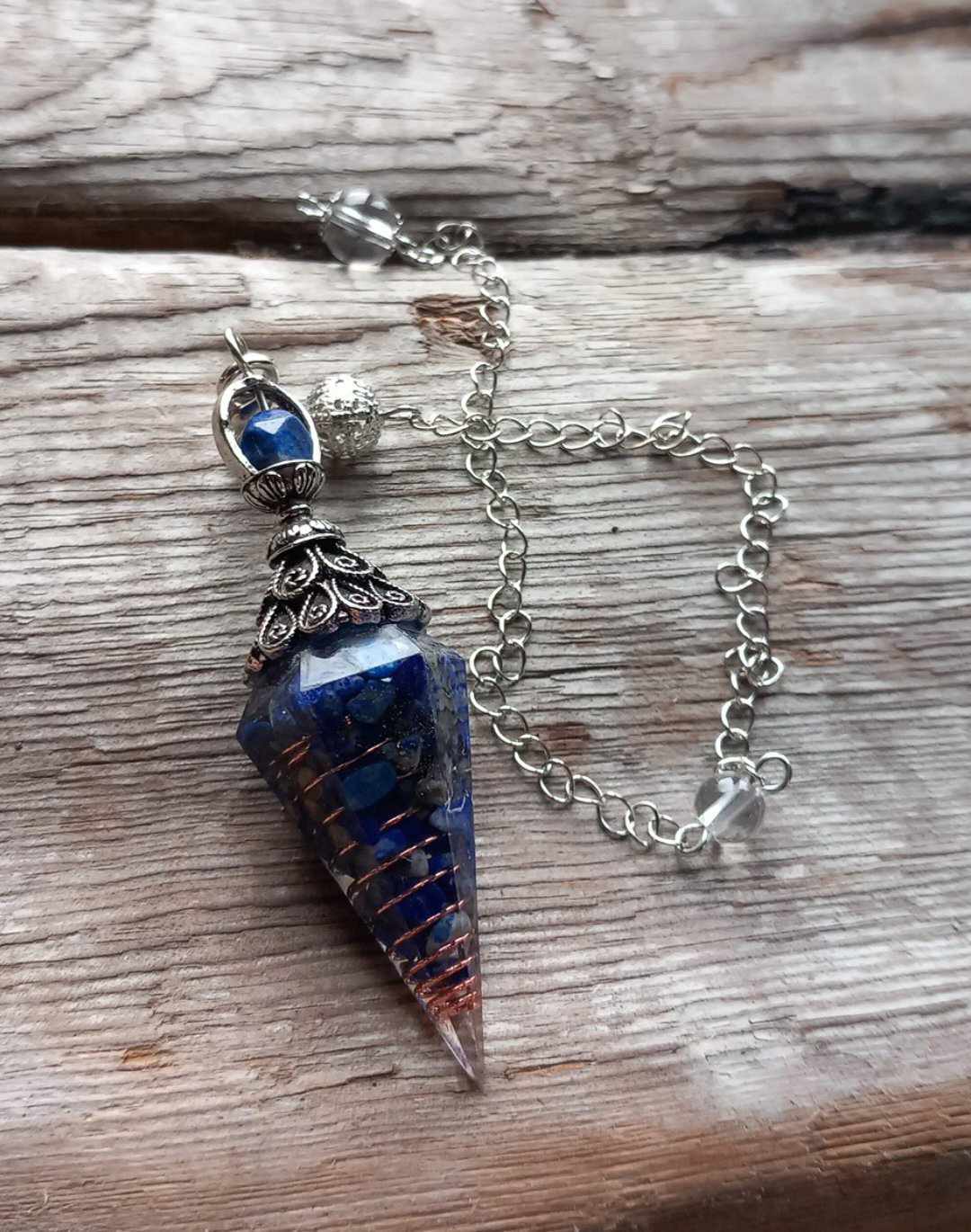 Lapis oregone pendulums