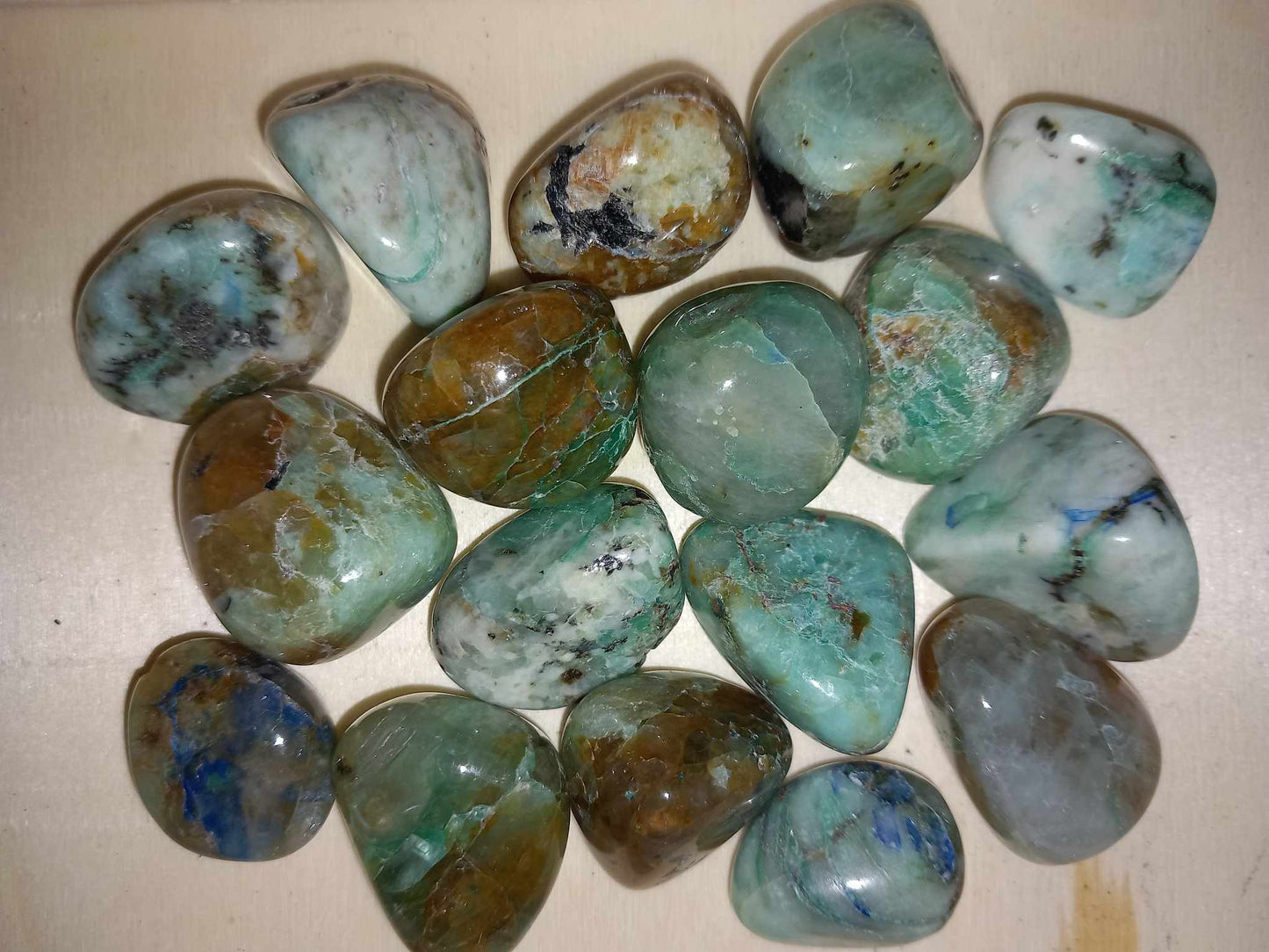 Azurite Malachite isgrønn