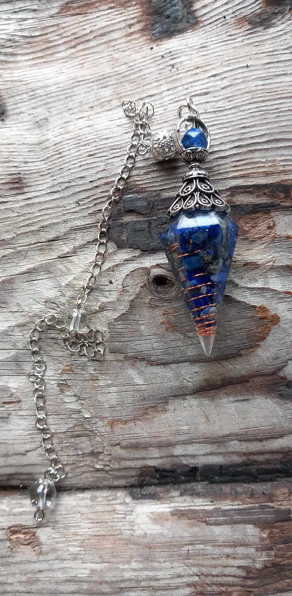 Lapis oregone pendulums