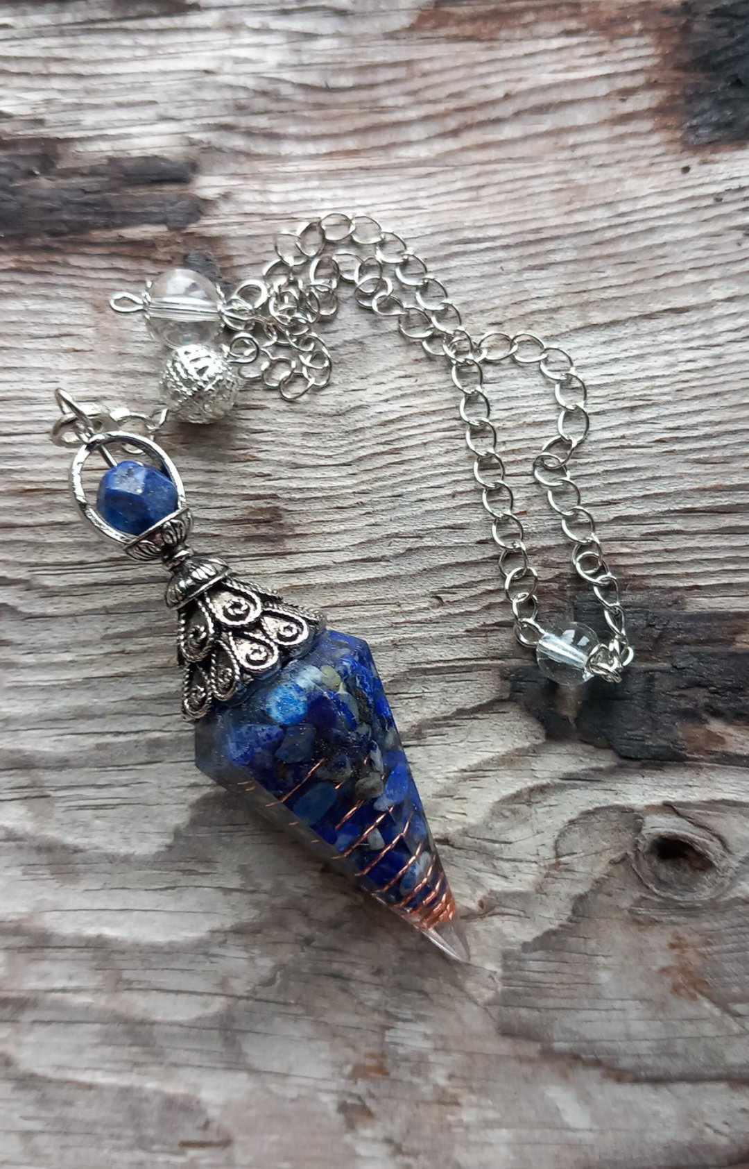 Lapis oregone pendulums