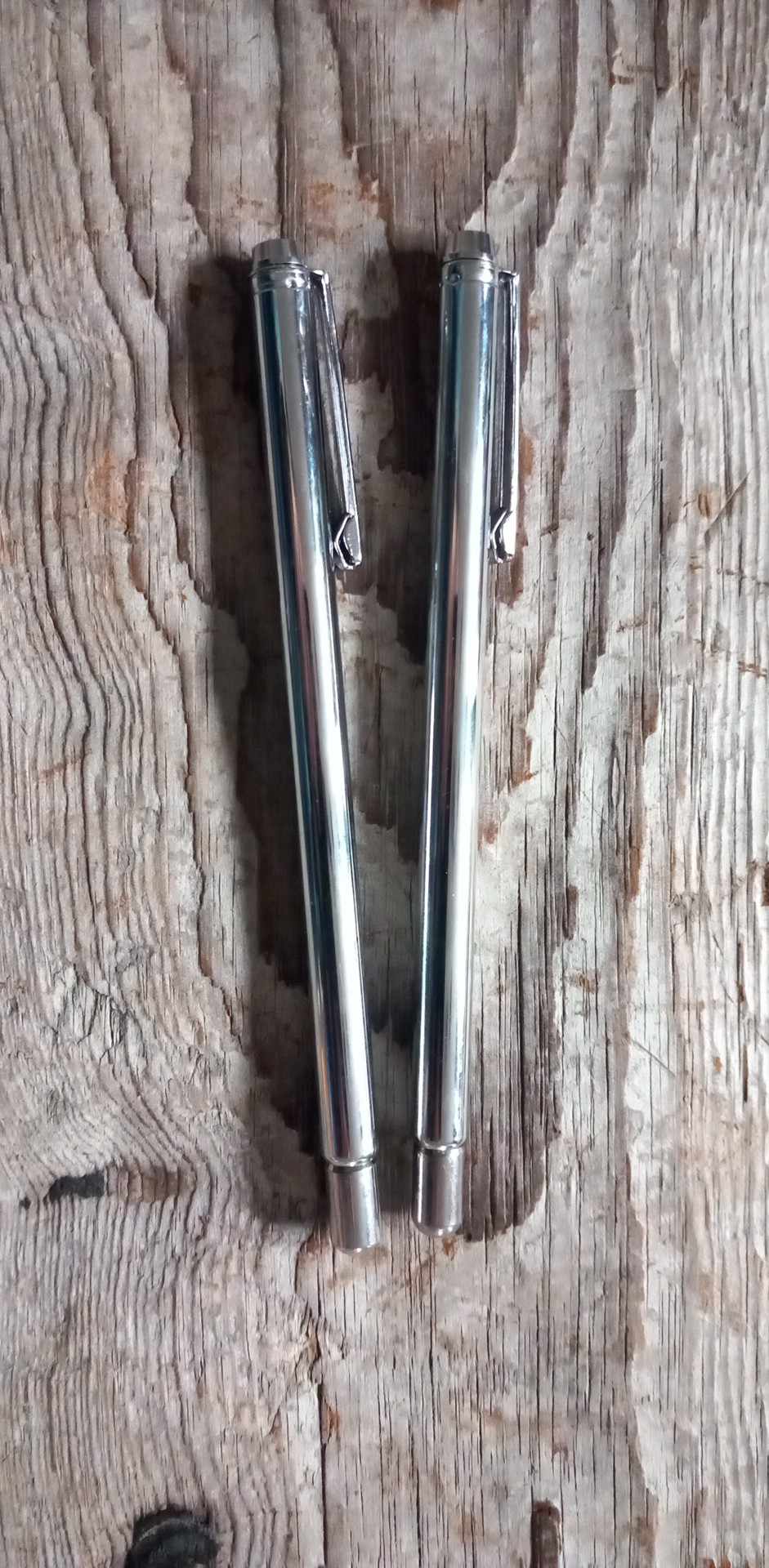 Collapsible divination rods / Sammenleggbare søkestenger