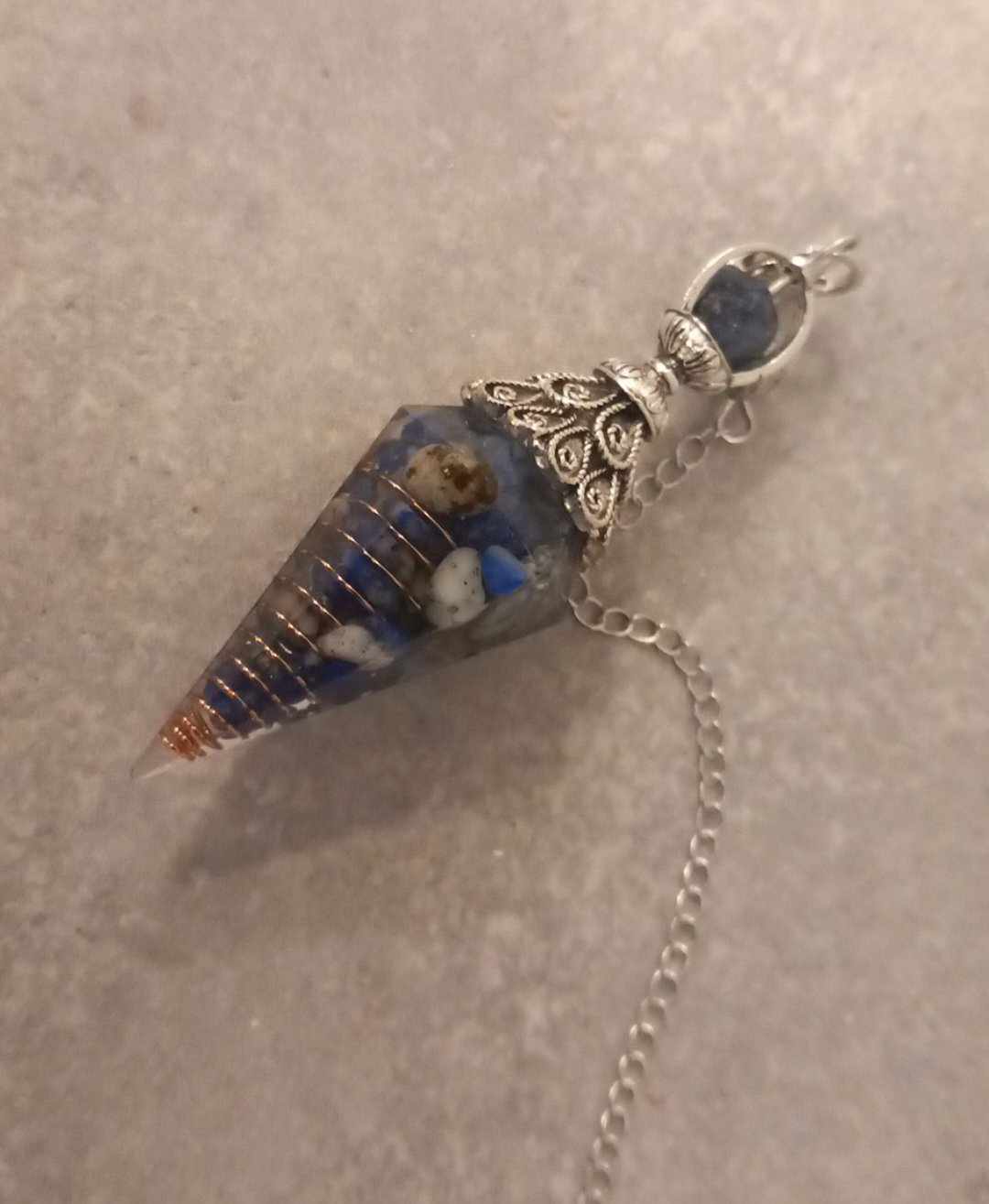 Lapis oregone pendulums