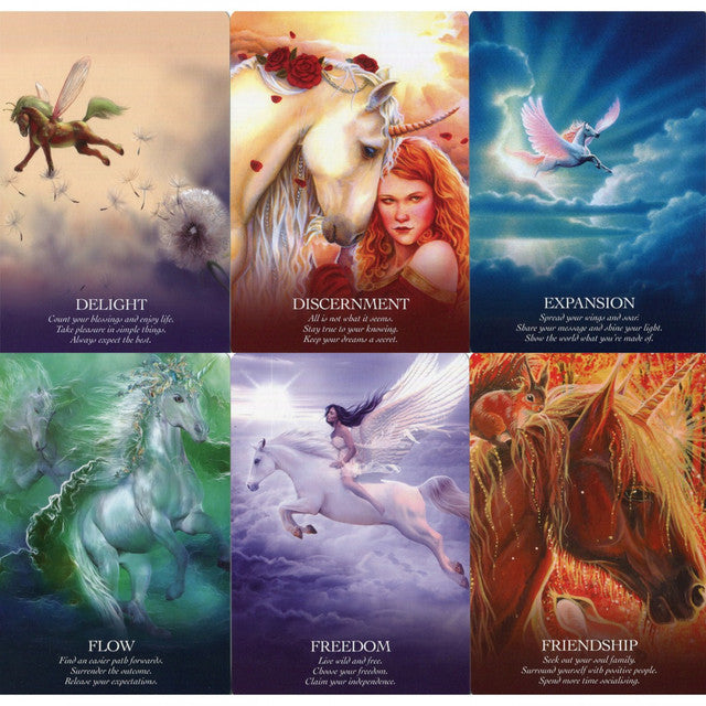 Oracle of the unicorns oracle cards