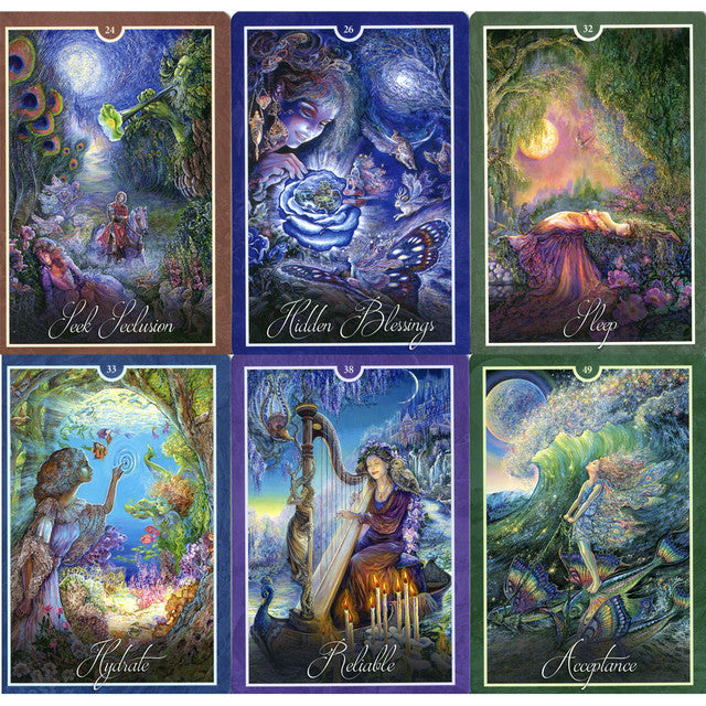 Whispers of healing oracle cards