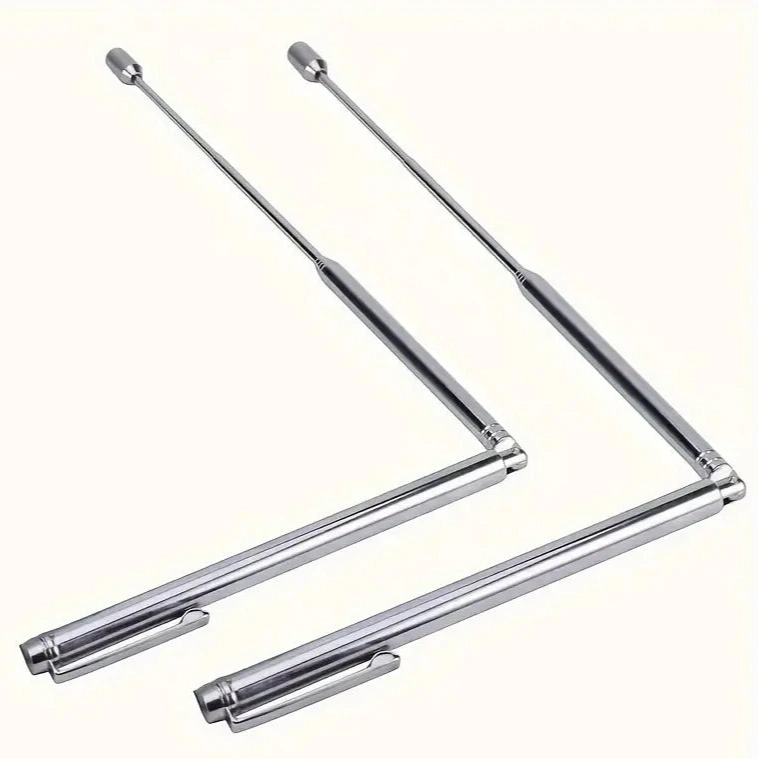 Collapsible divination rods / Sammenleggbare søkestenger