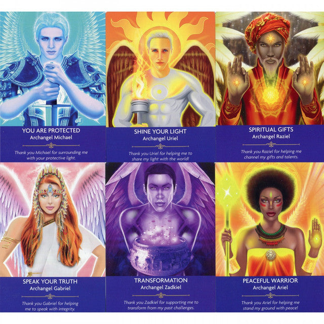 Angel prayer oracle cards