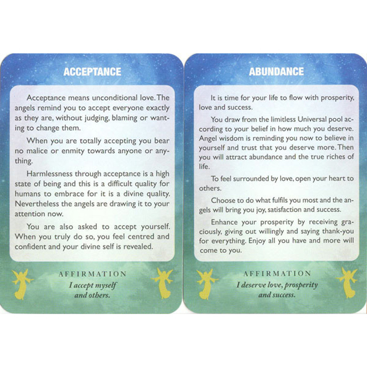 Angels cards