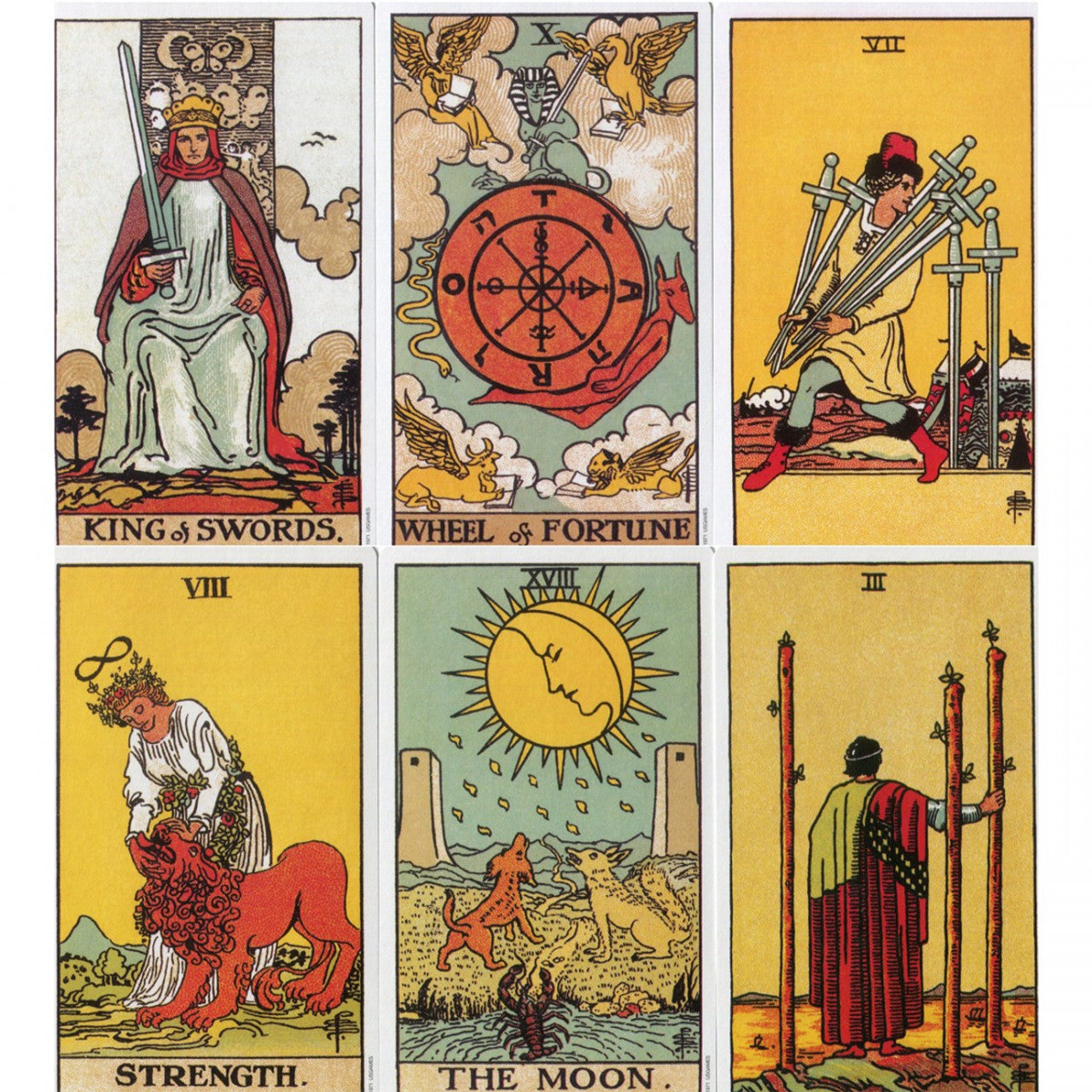 Rider Waite Tarot Deck