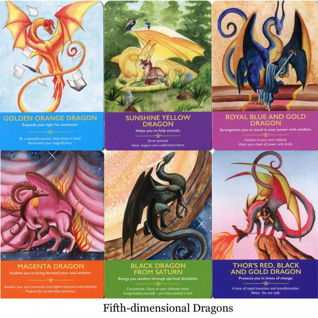 Dragon oracle cards
