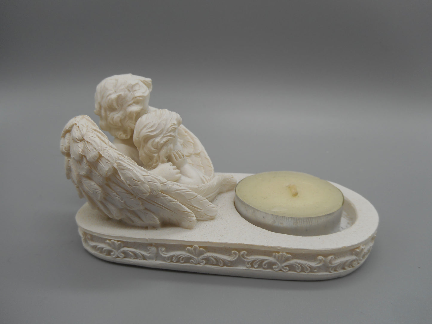 Engel te-lys holder