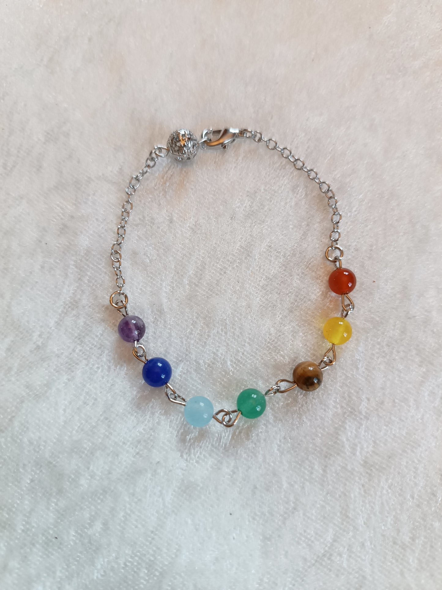 Pendellenke eller chakra armbånd