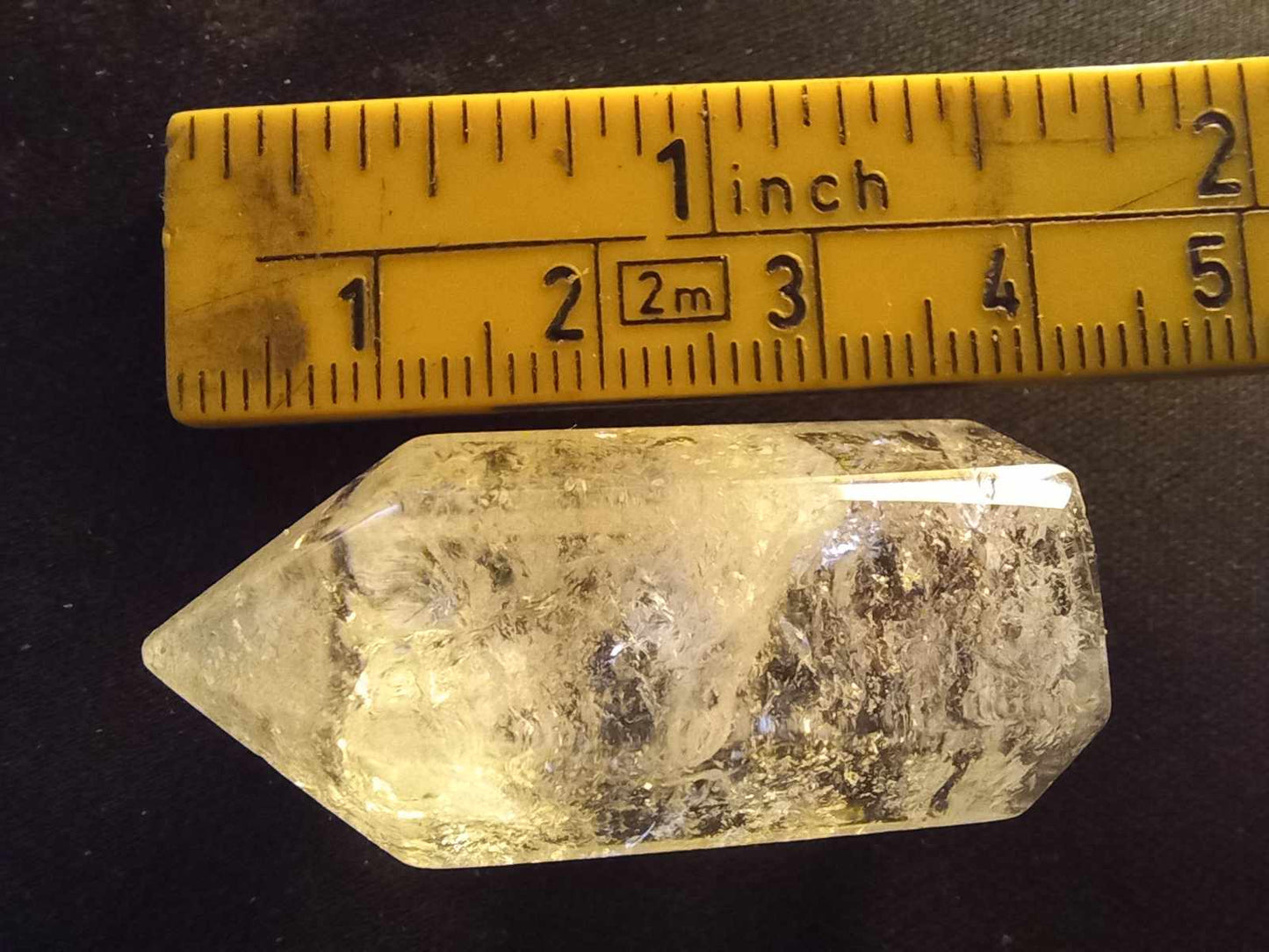 Kvarts spiss Klar Liten