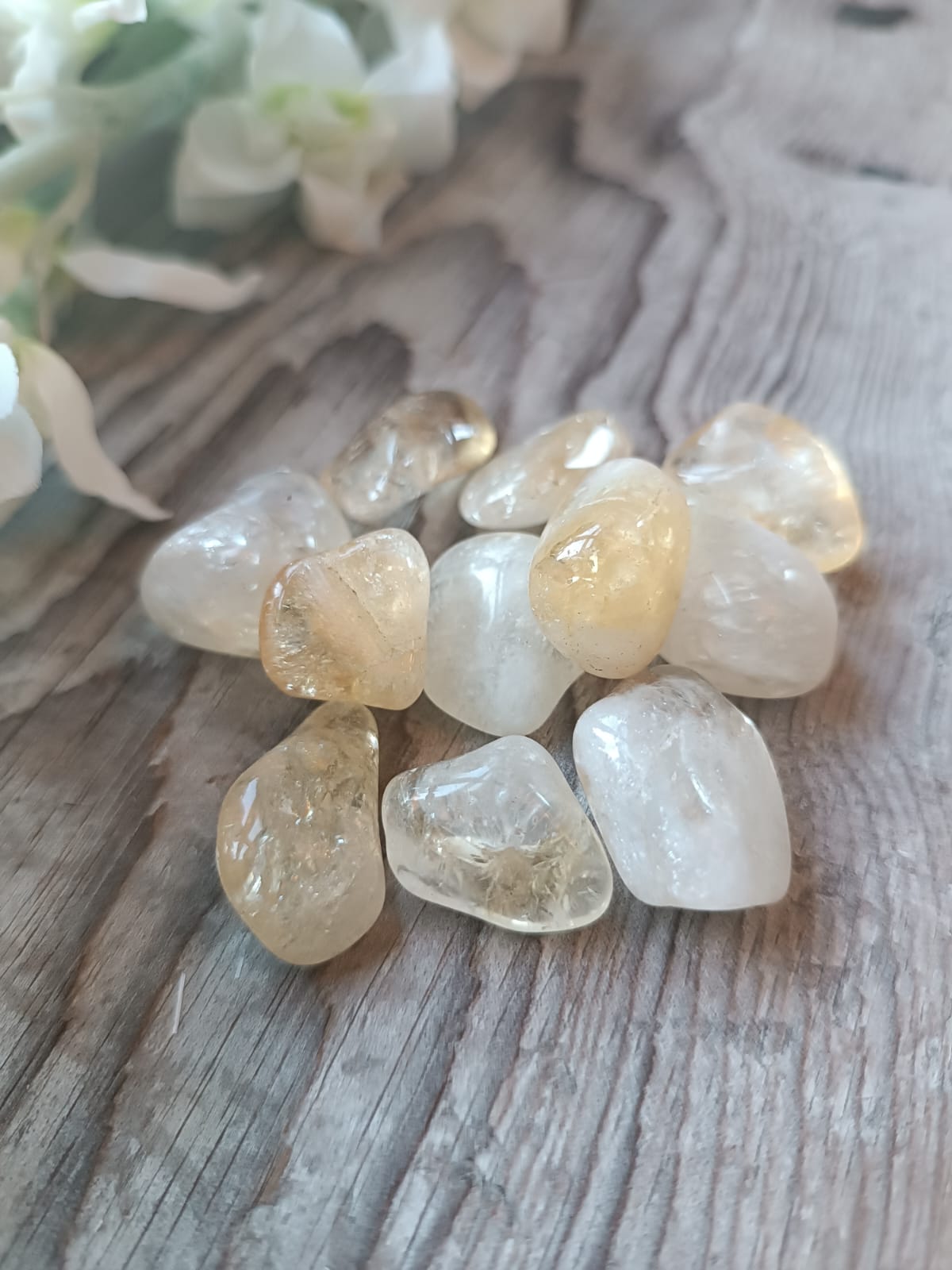 Citrin / Citrine Tromlet