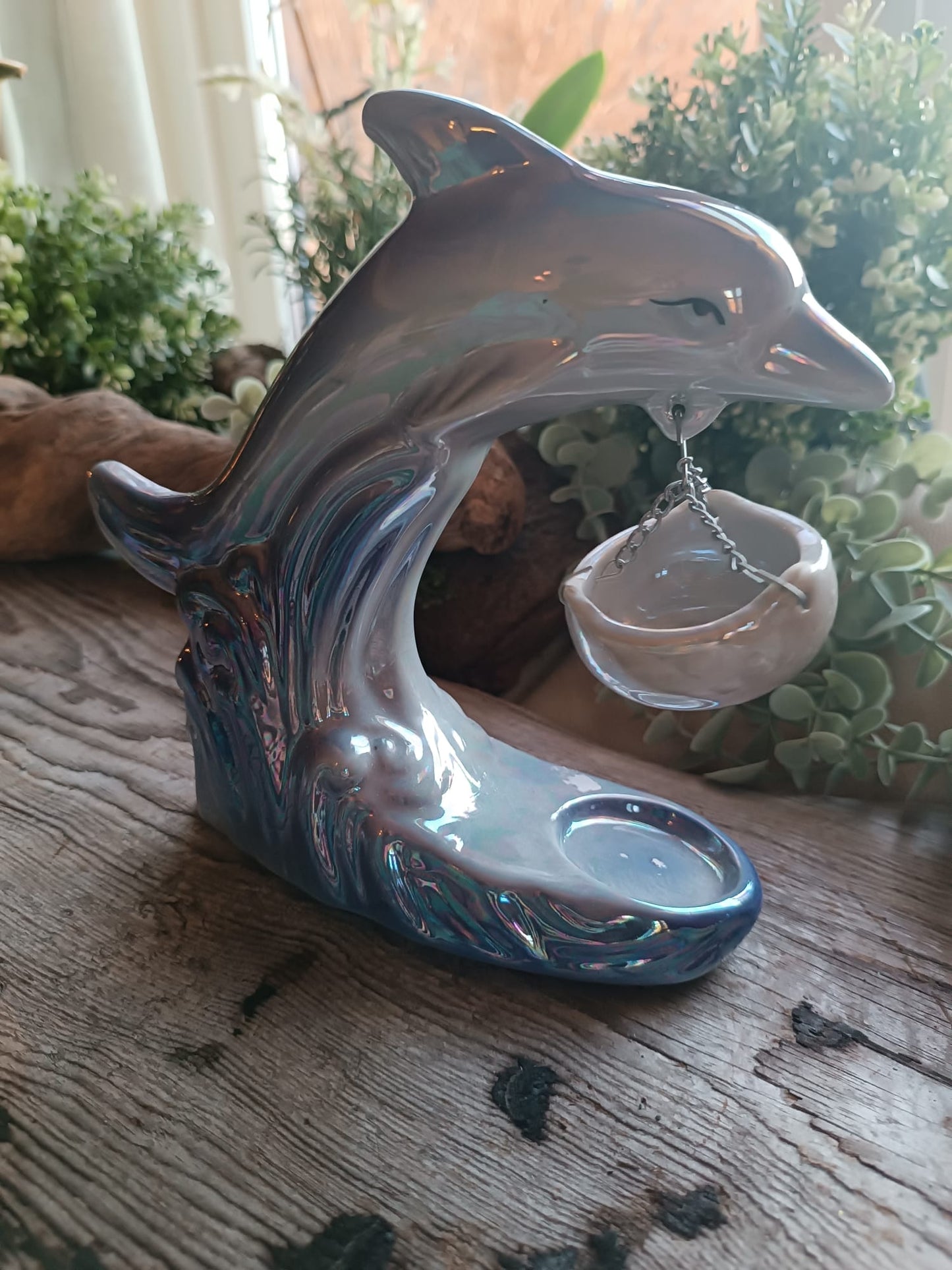 Oljelampe Delfin