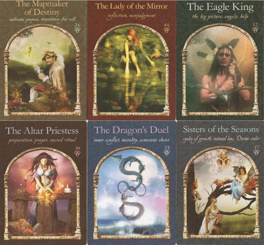 Wisdom of the Hidden Realms oracle cards
