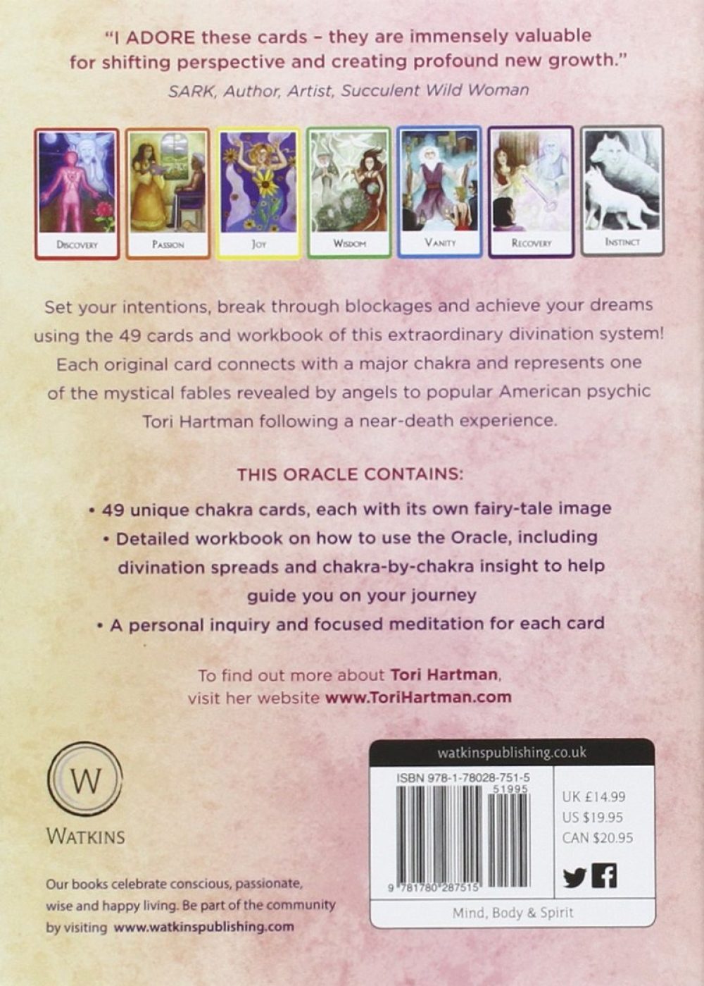 Chakra wisdom oracle cards