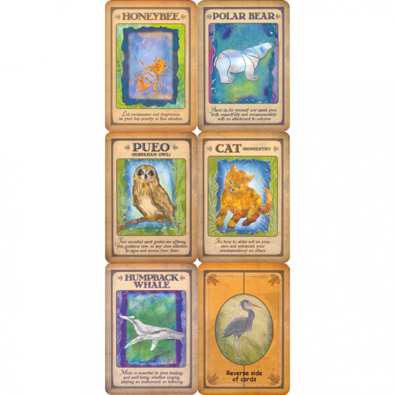 Messages from your animal spirit guide oracle cards