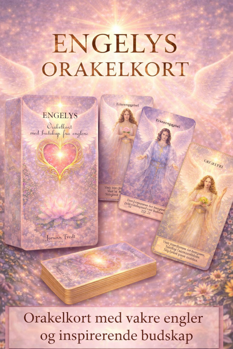 Englelys. Norske Orakelkort