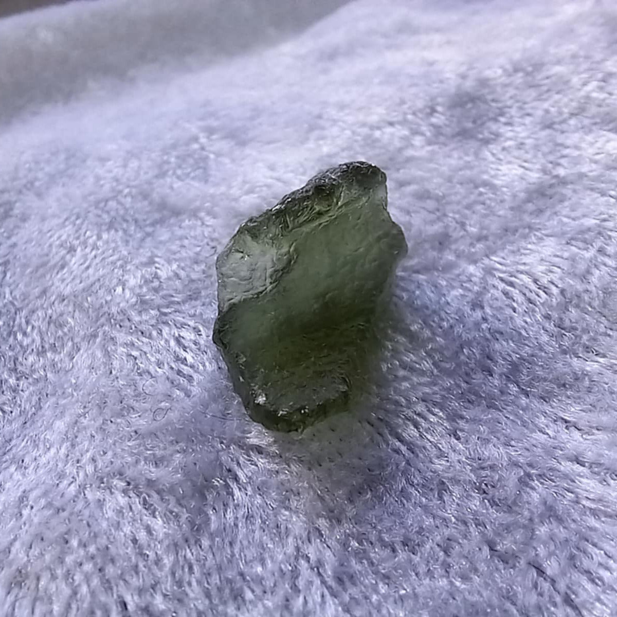Moldavite. Ekte