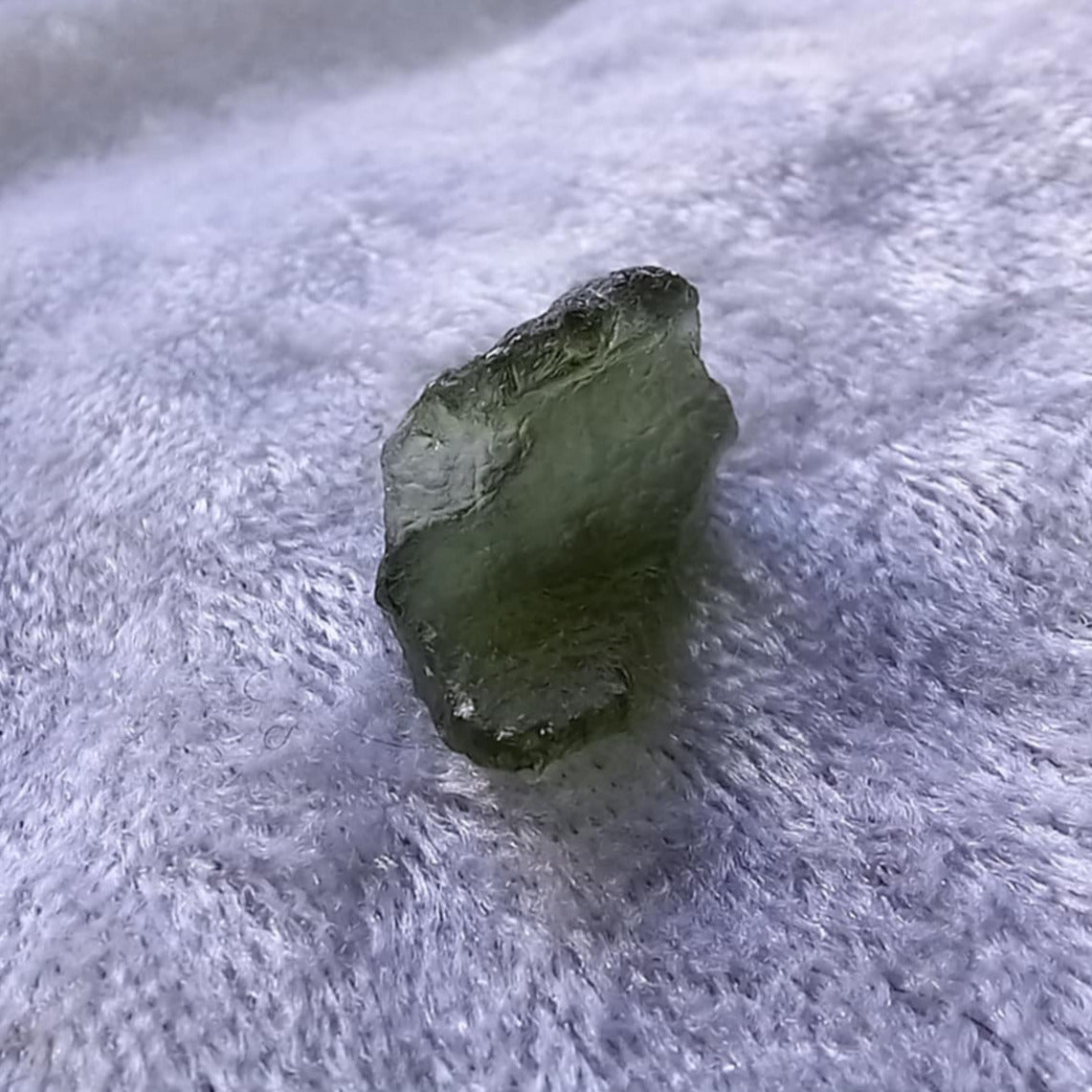 Moldavite. Ekte