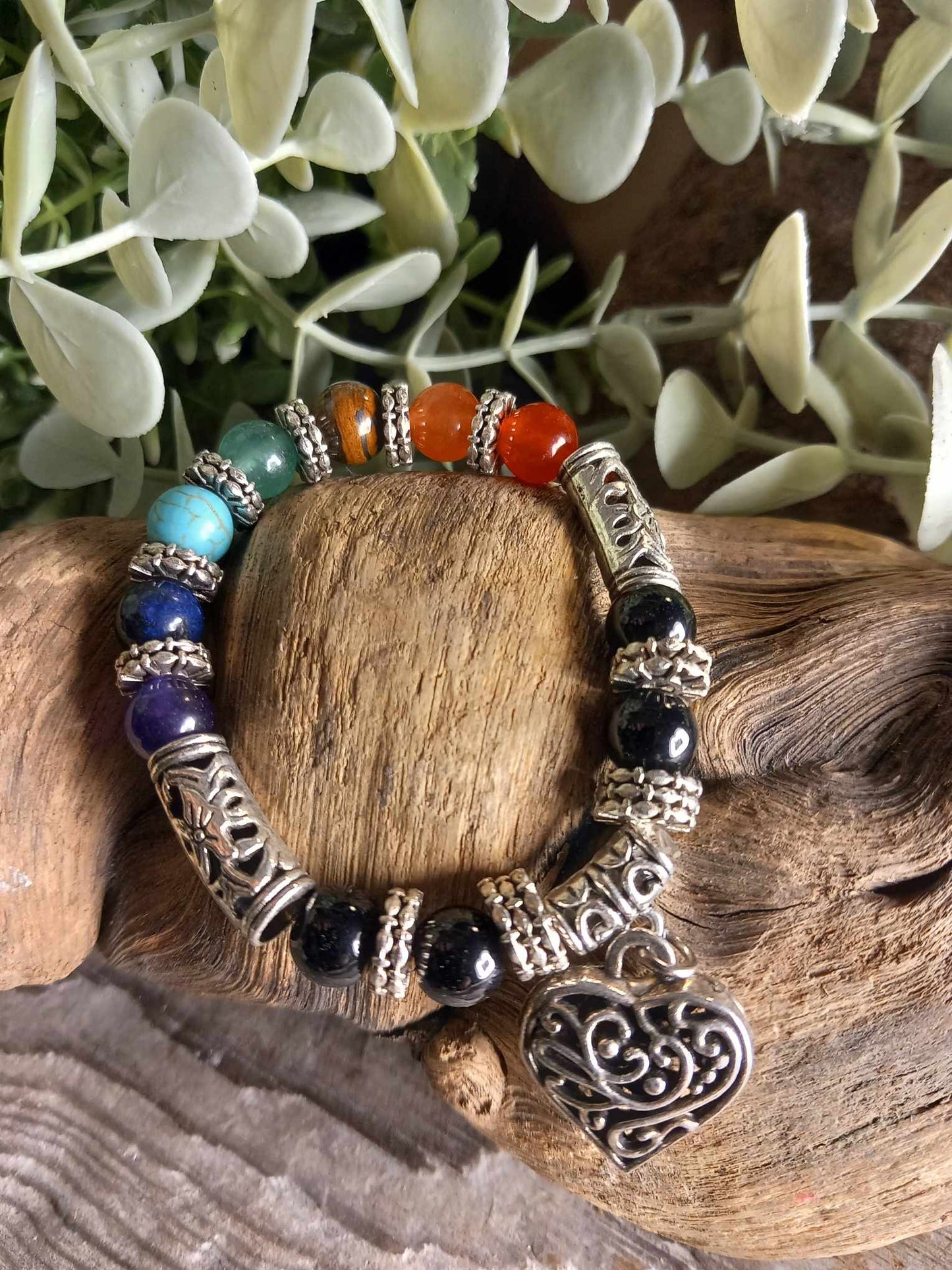 Chakra Armbånd med hjerte