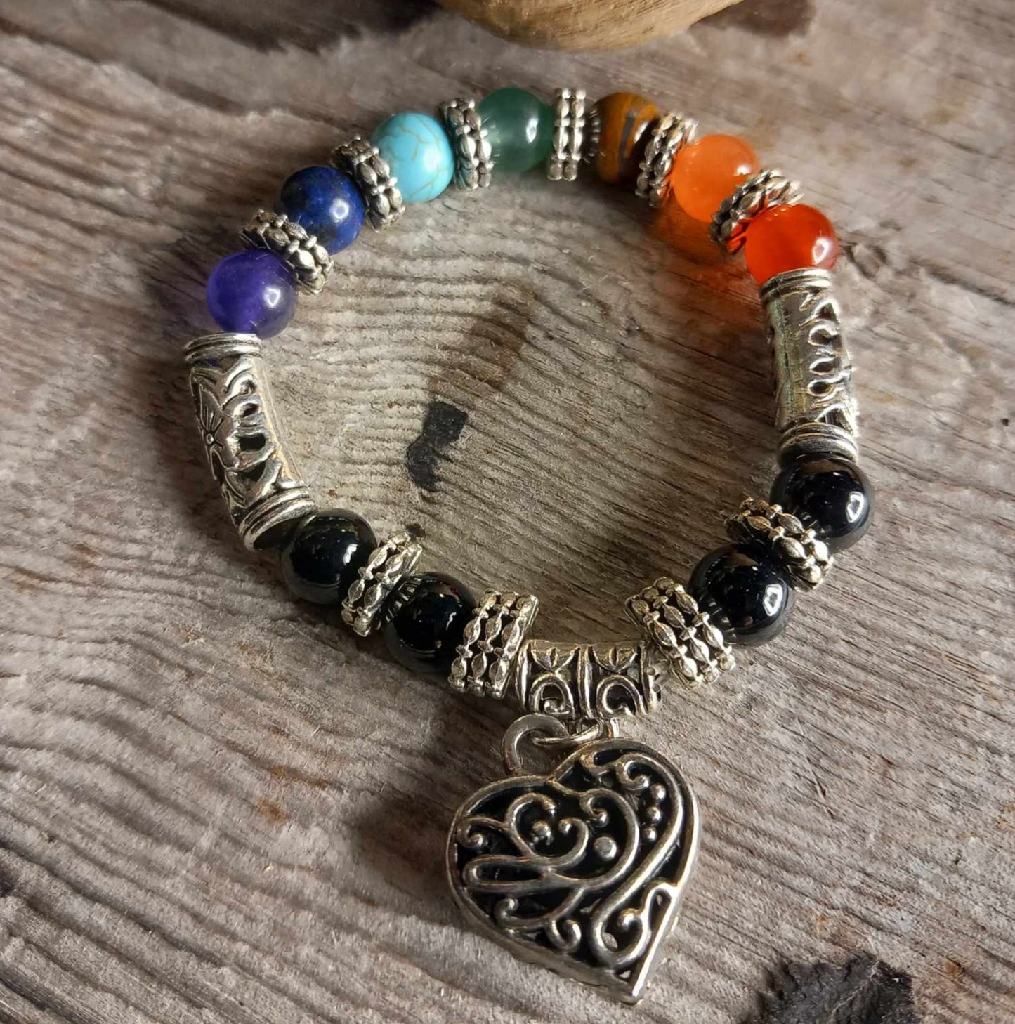 Chakra Armbånd med hjerte