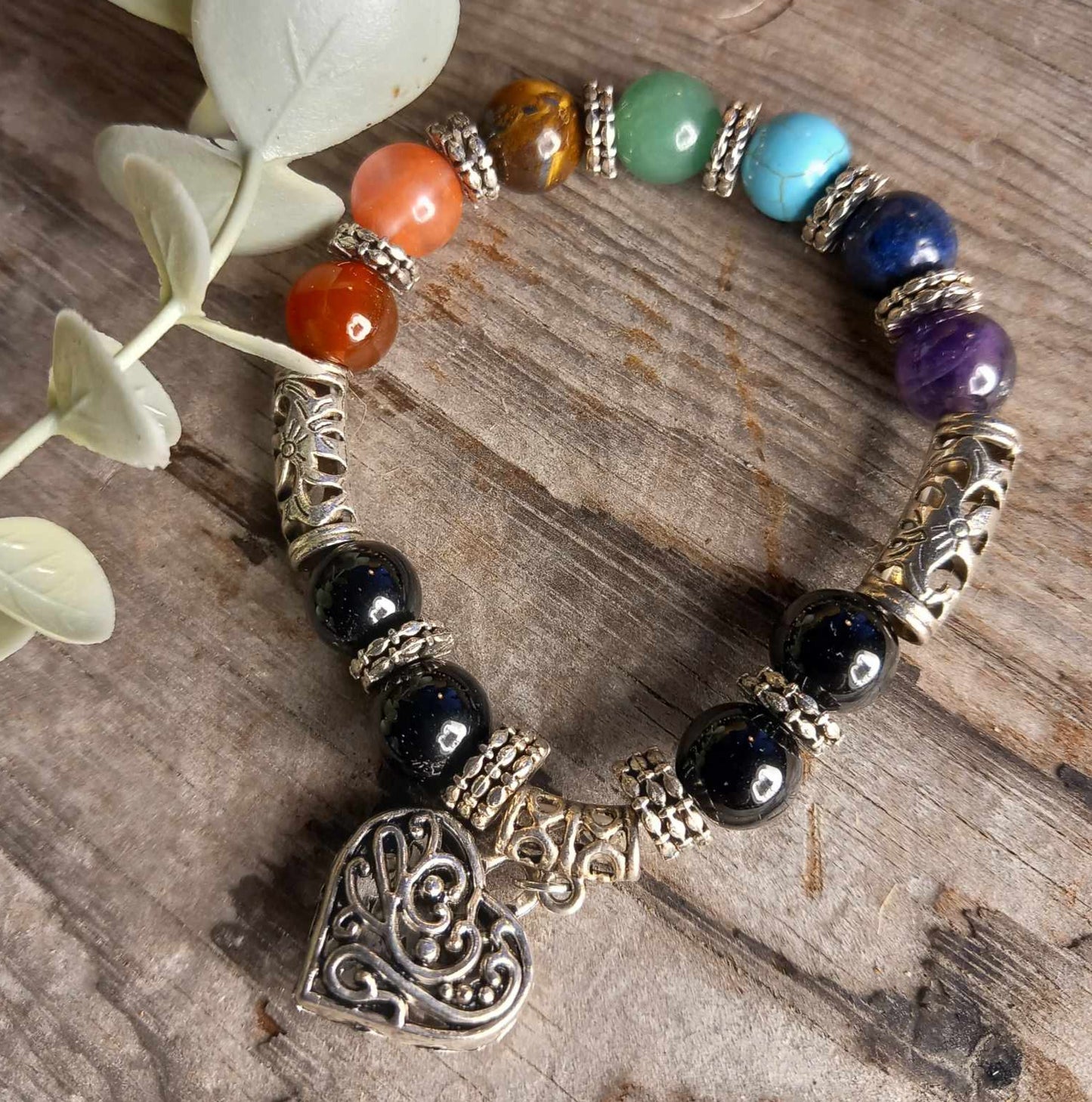 Chakra Armbånd med hjerte