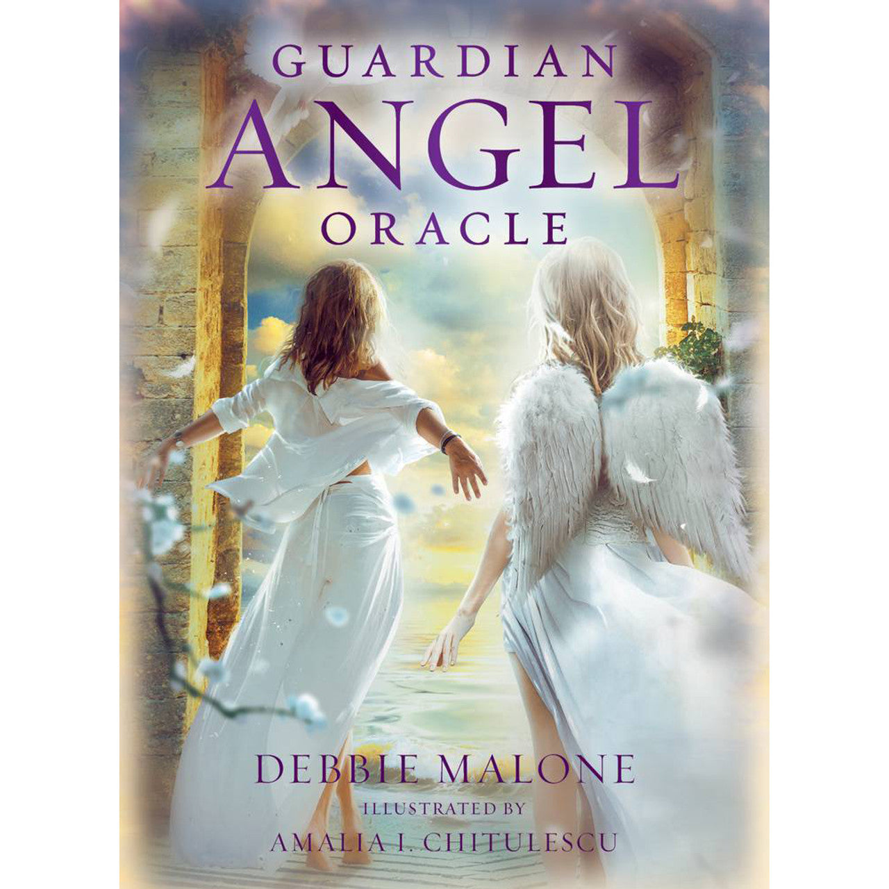 Guardian angel oracle card