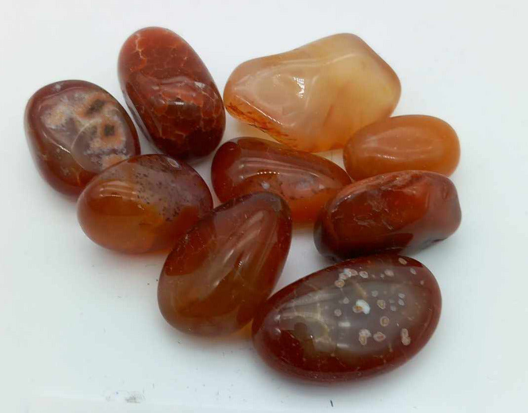 Fire Agate, Flame Agate / Ildagat, Flammeagat