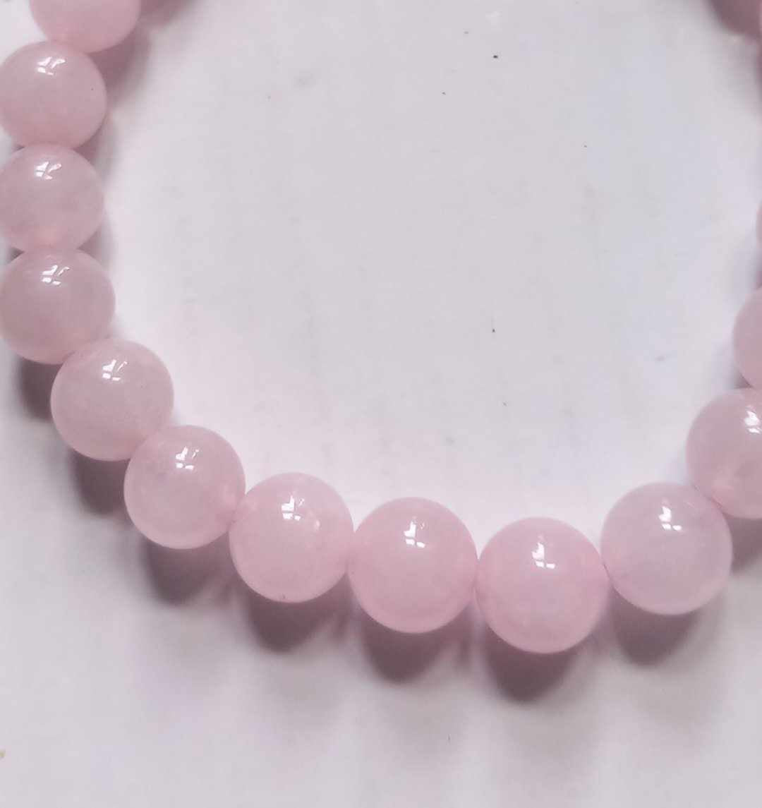 Rosenkvarts armbånd/ Rose quartz bracelet