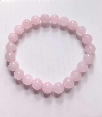 Rosenkvarts armbånd/ Rose quartz bracelet