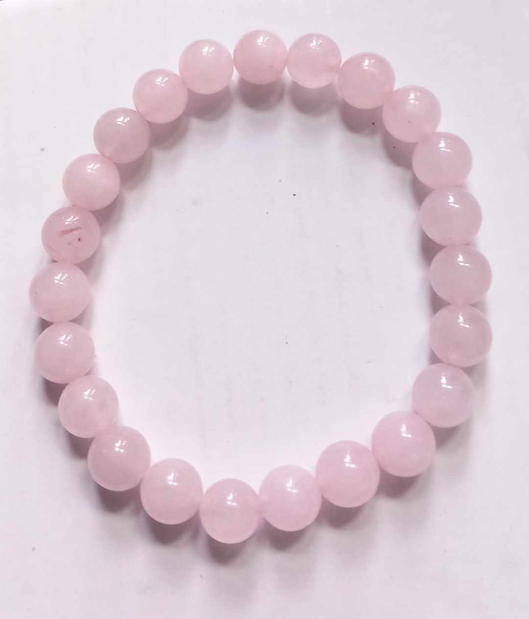 Rosenkvarts armbånd/ Rose quartz bracelet