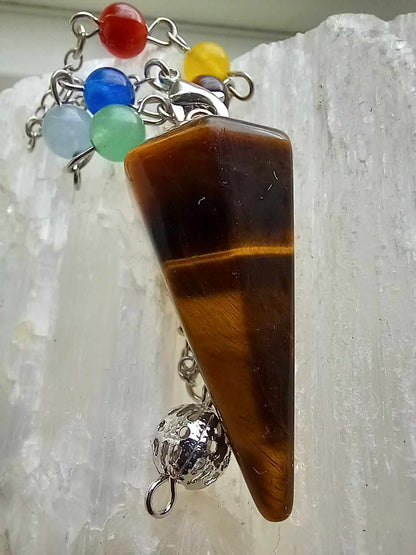 Tigerøye pendulum / Tiger Eye Pendulum