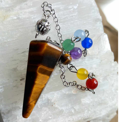 Tigerøye pendulum / Tiger Eye Pendulum