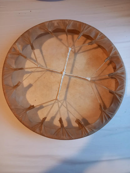 Tromme / Sjamantromme / Rammetromme 45 cm i diameter.