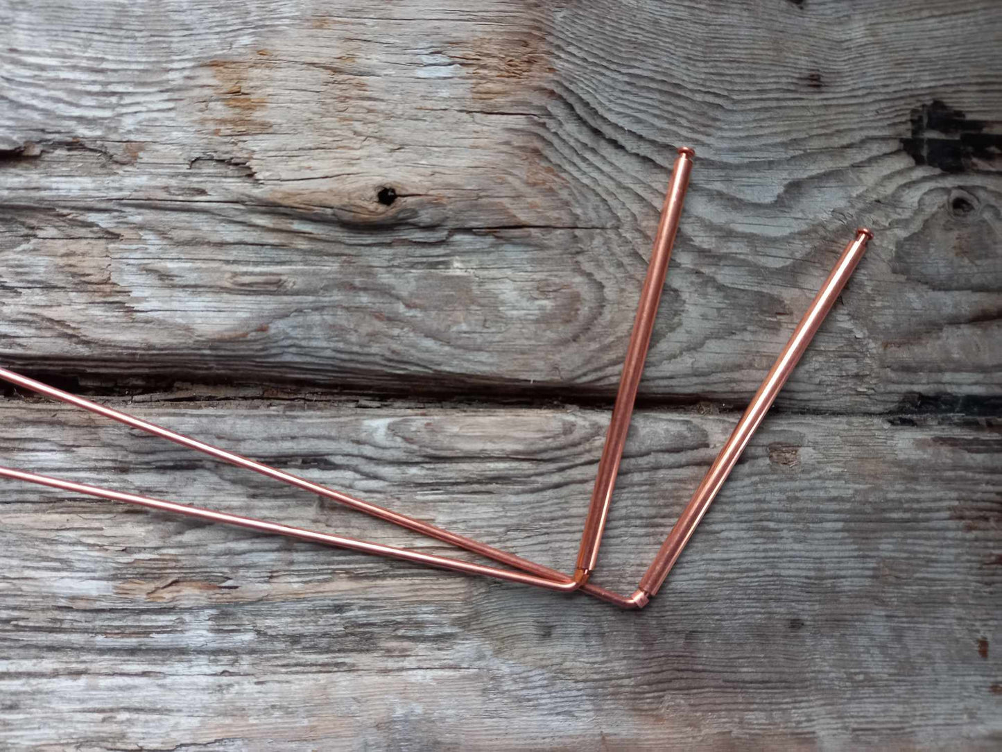 Slim dowsing Rods / Tynne Søkepinner