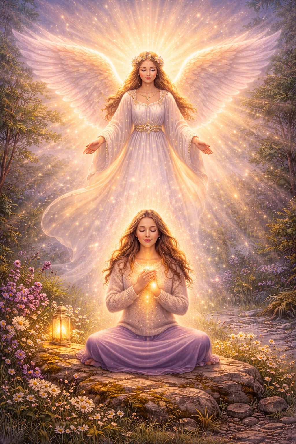 Meditasjon **Et lite øyeblikk av lys og healing**