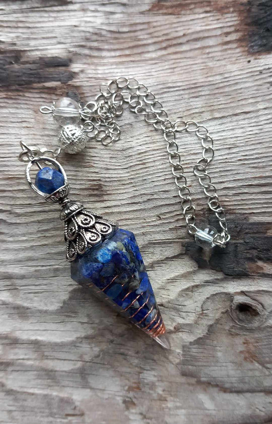Lapis oregone pendulums