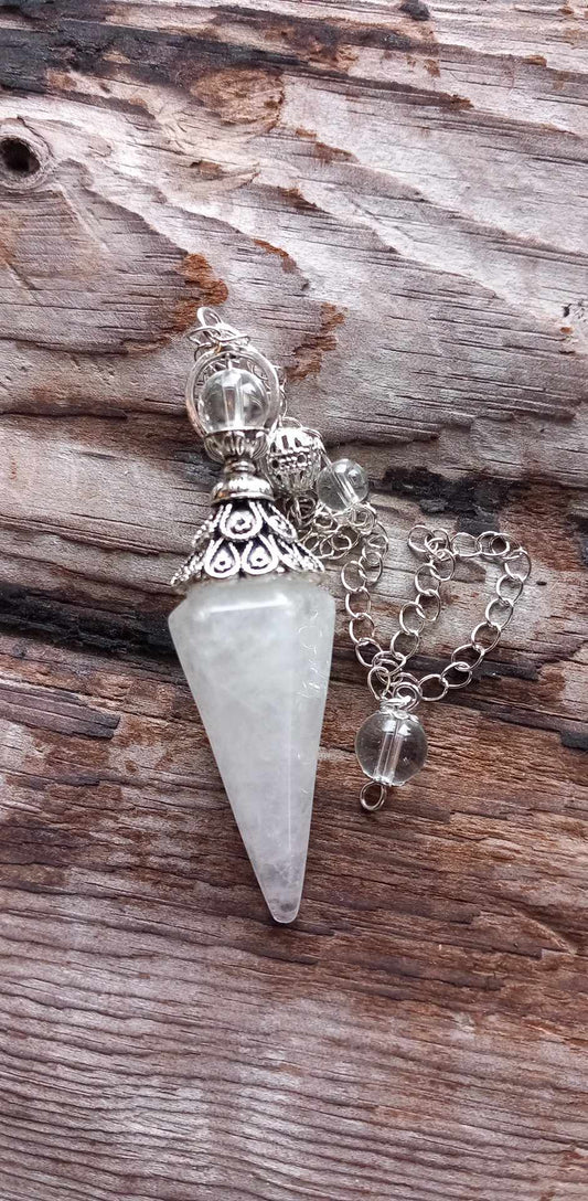 Kvarts sekskantet spiss pendulum