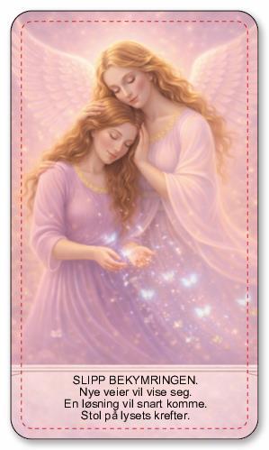 Englene svarer. Norske englekort.